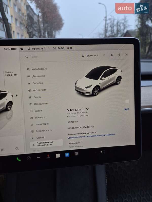 Внедорожник / Кроссовер Tesla Model Y 2023 в Ровно