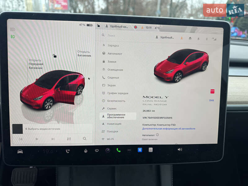 Внедорожник / Кроссовер Tesla Model Y 2024 в Днепре