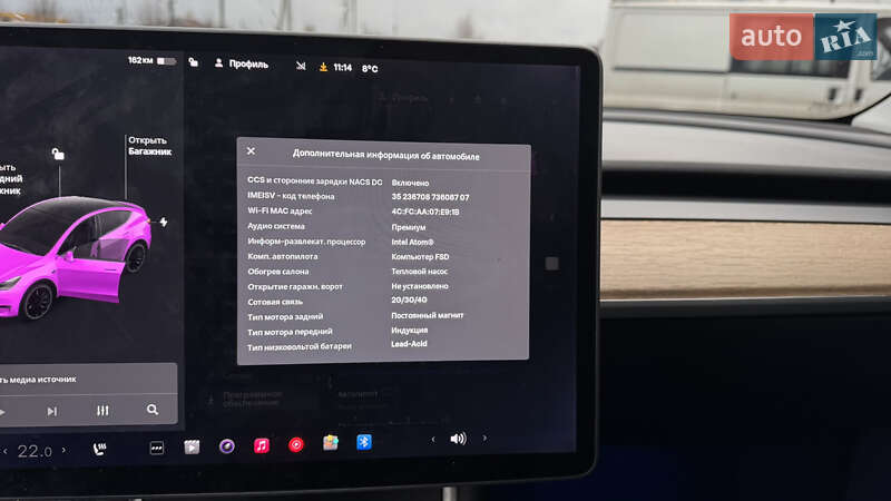 Внедорожник / Кроссовер Tesla Model Y 2021 в Луцке