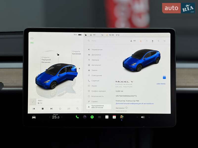 Позашляховик / Кросовер Tesla Model Y 2024 в Києві