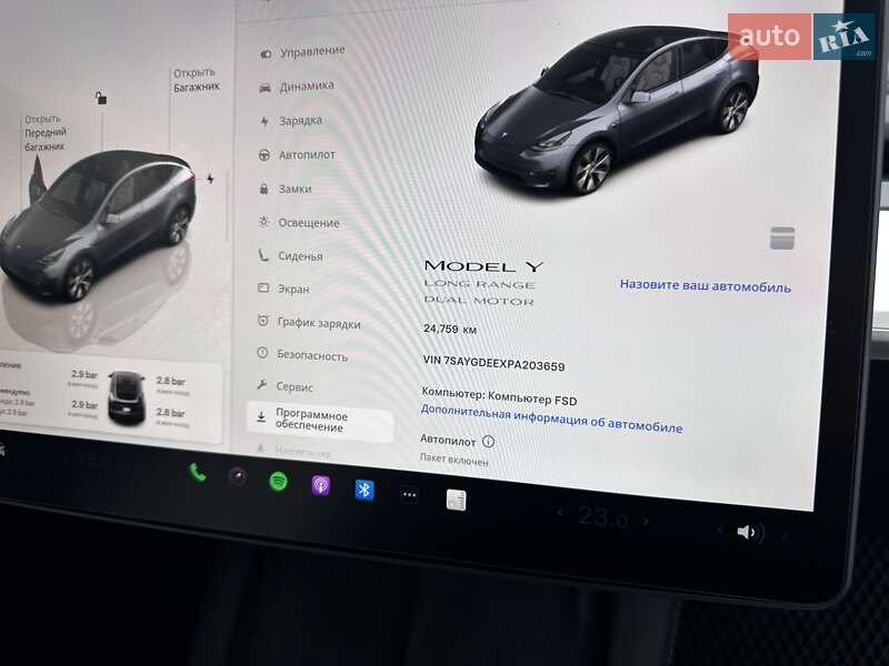 Внедорожник / Кроссовер Tesla Model Y 2023 в Полтаве фото 33 Внедорожник / Кроссовер Tesla Model Y 2023 в Полтаве