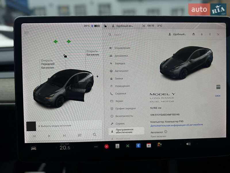 Внедорожник / Кроссовер Tesla Model Y 2021 в Житомире