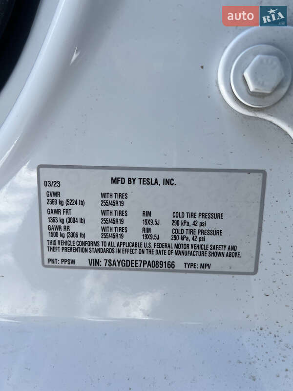 Внедорожник / Кроссовер Tesla Model Y 2023 в Хмельнике фото 10 Внедорожник / Кроссовер Tesla Model Y 2023 в Хмельнике