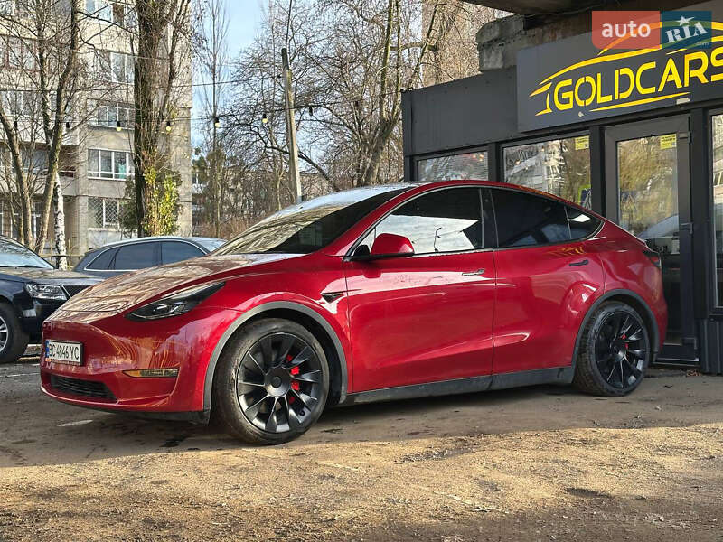 Позашляховик / Кросовер Tesla Model Y 2022 в Львові фото 2 Позашляховик / Кросовер Tesla Model Y 2022 в Львові