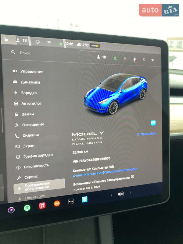 Позашляховик / Кросовер Tesla Model Y 2024 в Києві