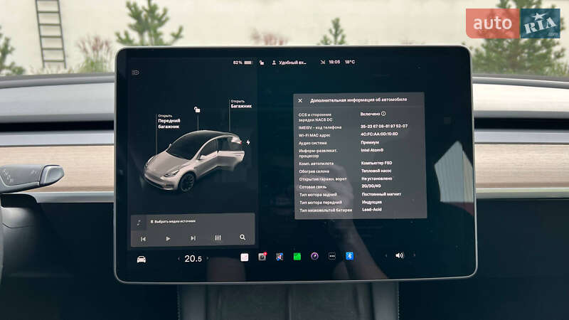 Внедорожник / Кроссовер Tesla Model Y 2021 в Луцке