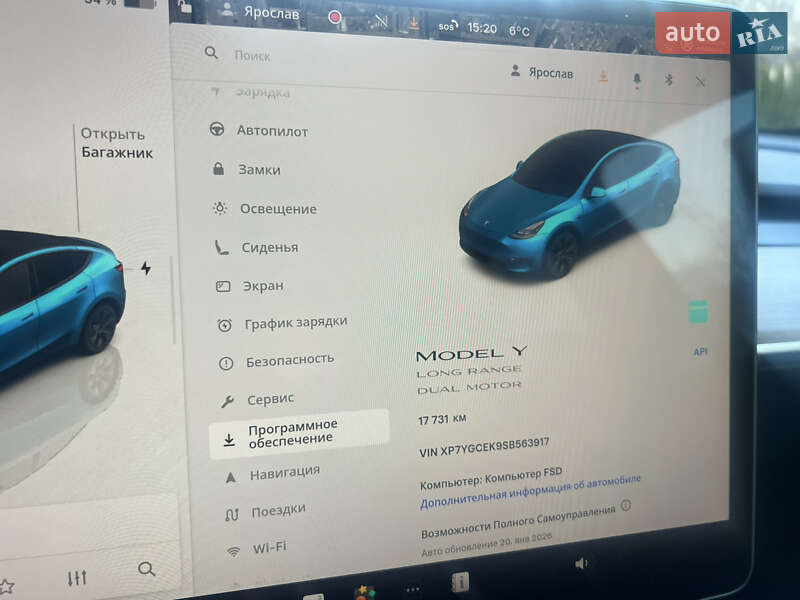 Внедорожник / Кроссовер Tesla Model Y 2024 в Ковеле