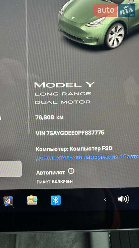 Внедорожник / Кроссовер Tesla Model Y 2023 в Софиевской Борщаговке фото 27 Внедорожник / Кроссовер Tesla Model Y 2023 в Софиевской Борщаговке