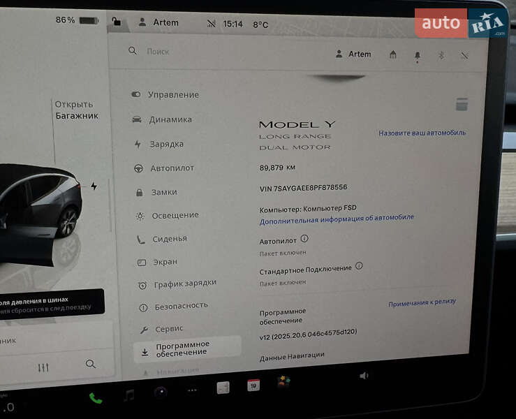 Позашляховик / Кросовер Tesla Model Y 2023 в Миколаєві