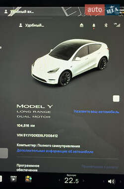 Внедорожник / Кроссовер Tesla Model Y 2020 в Львове