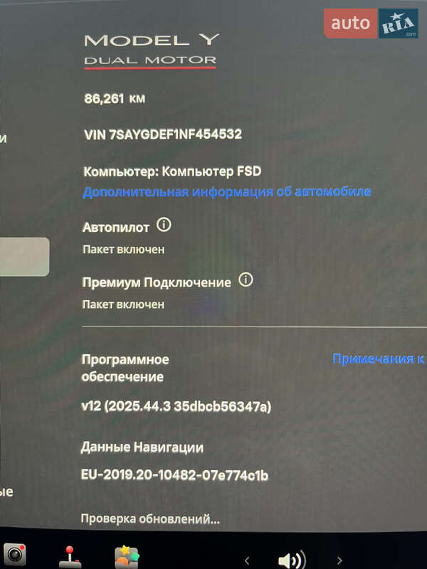 Позашляховик / Кросовер Tesla Model Y 2022 в Києві фото 10 Позашляховик / Кросовер Tesla Model Y 2022 в Києві