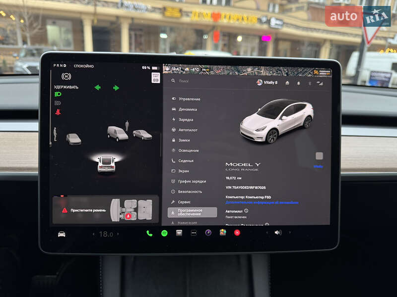 Позашляховик / Кросовер Tesla Model Y 2024 в Києві фото 19 Позашляховик / Кросовер Tesla Model Y 2024 в Києві