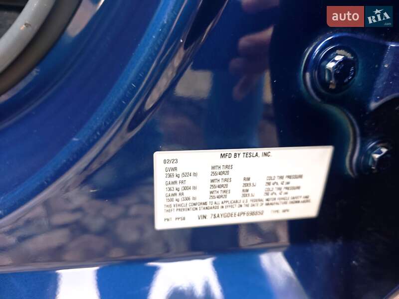 Внедорожник / Кроссовер Tesla Model Y 2023 в Киеве фото 41 Внедорожник / Кроссовер Tesla Model Y 2023 в Киеве