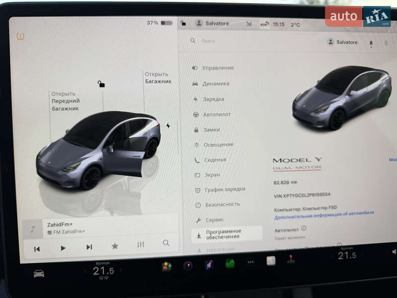 Внедорожник / Кроссовер Tesla Model Y 2023 в Хусте фото 11 Внедорожник / Кроссовер Tesla Model Y 2023 в Хусте