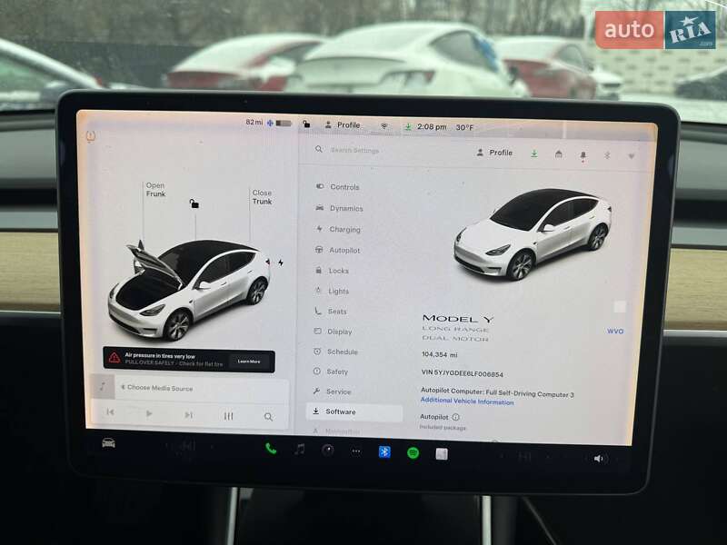 Внедорожник / Кроссовер Tesla Model Y 2020 в Луцке фото 8 Внедорожник / Кроссовер Tesla Model Y 2020 в Луцке