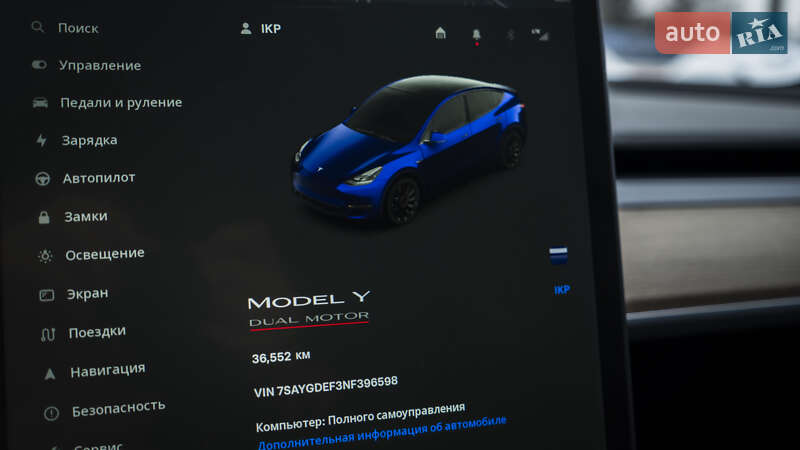 Внедорожник / Кроссовер Tesla Model Y 2022 в Киеве