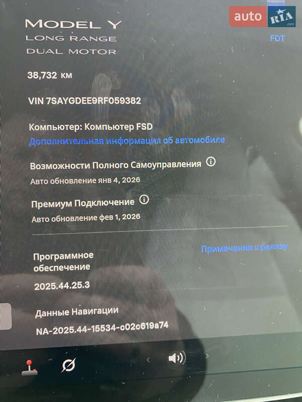 Внедорожник / Кроссовер Tesla Model Y 2024 в Львове