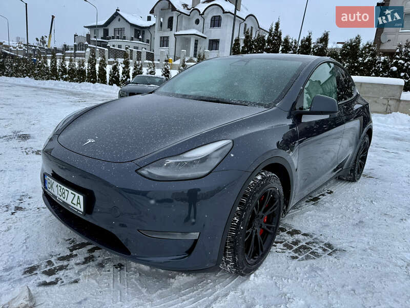 2023 Tesla Model-Y, VIN LRWYGDEE8PC264681:plate — фото 1 (autoria)
