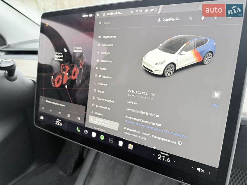 Внедорожник / Кроссовер Tesla Model Y 2025 в Калиновке