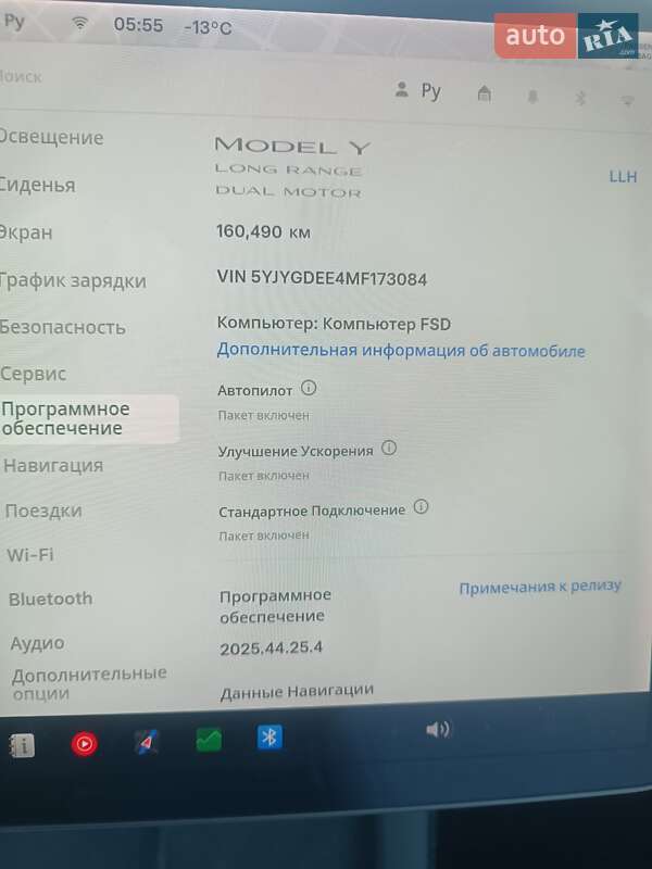 Внедорожник / Кроссовер Tesla Model Y 2021 в Чернигове