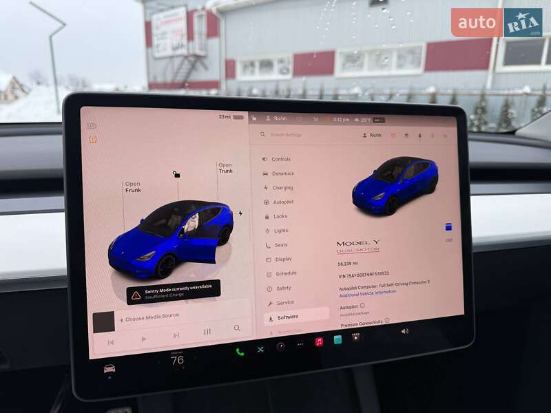 Внедорожник / Кроссовер Tesla Model Y 2022 в Луцке