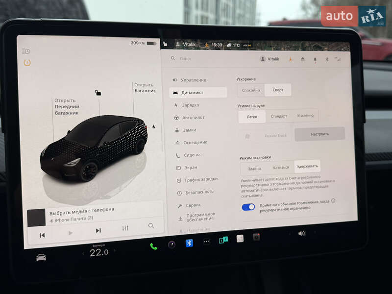 Внедорожник / Кроссовер Tesla Model Y 2022 в Львове фото 13 Внедорожник / Кроссовер Tesla Model Y 2022 в Львове