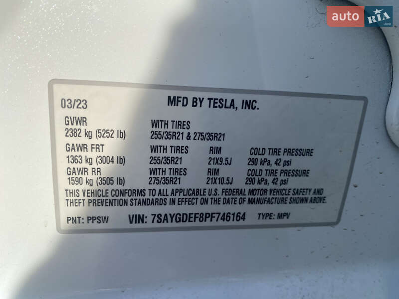 Внедорожник / Кроссовер Tesla Model Y 2023 в Днепре