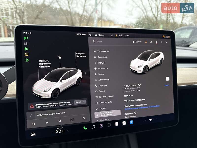 Внедорожник / Кроссовер Tesla Model Y 2020 в Львове