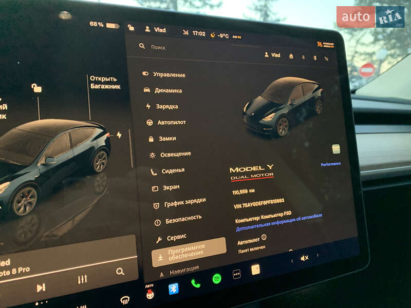 Внедорожник / Кроссовер Tesla Model Y 2023 в Киеве