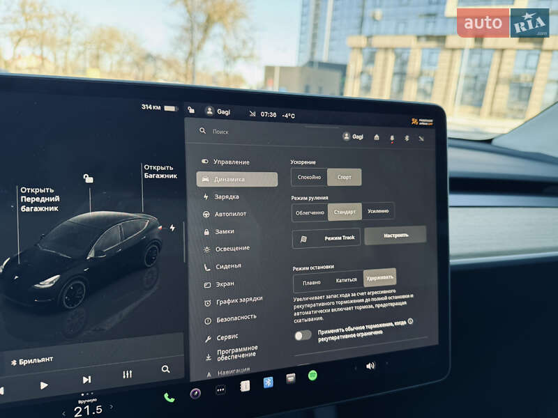 Позашляховик / Кросовер Tesla Model Y 2022 в Одесі фото 29 Позашляховик / Кросовер Tesla Model Y 2022 в Одесі