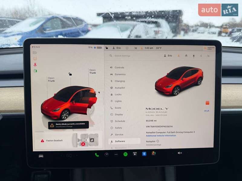 Позашляховик / Кросовер Tesla Model Y 2022 в Луцьку