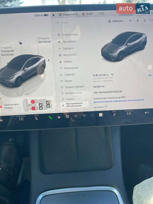 Внедорожник / Кроссовер Tesla Model Y 2024 в Киеве фото 15 Внедорожник / Кроссовер Tesla Model Y 2024 в Киеве