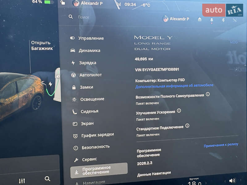 Позашляховик / Кросовер Tesla Model Y 2021 в Києві