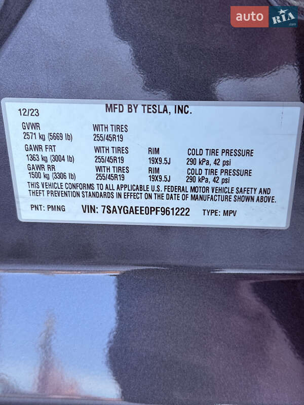 Позашляховик / Кросовер Tesla Model Y 2023 в Харкові