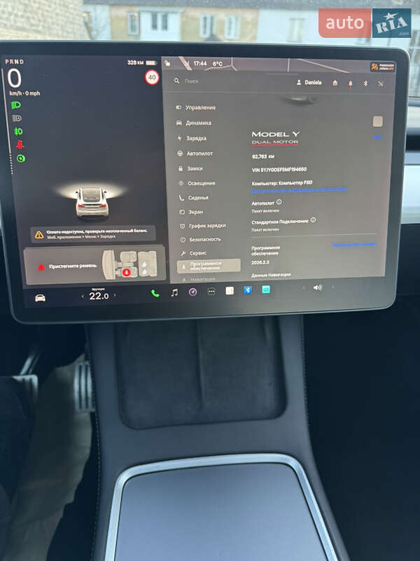 Позашляховик / Кросовер Tesla Model Y 2021 в Львові