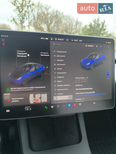 Позашляховик / Кросовер Tesla Model Y 2024 в Калуші