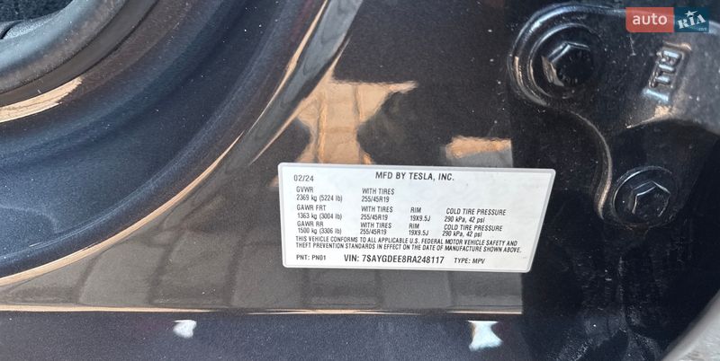 Позашляховик / Кросовер Tesla Model Y 2024 в Тернополі