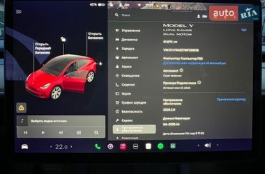 Внедорожник / Кроссовер Tesla Model Y 2021 в Днепре