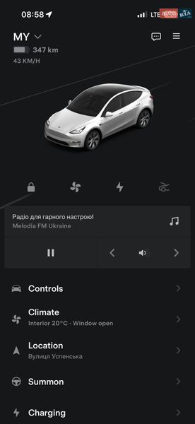 Внедорожник / Кроссовер Tesla Model Y 2023 в Одессе