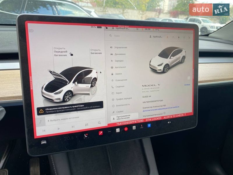 Внедорожник / Кроссовер Tesla Model Y 2023 в Одессе