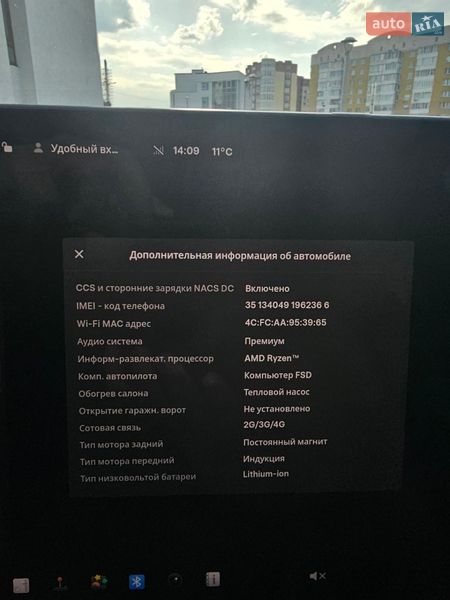 Внедорожник / Кроссовер Tesla Model Y 2023 в Львове