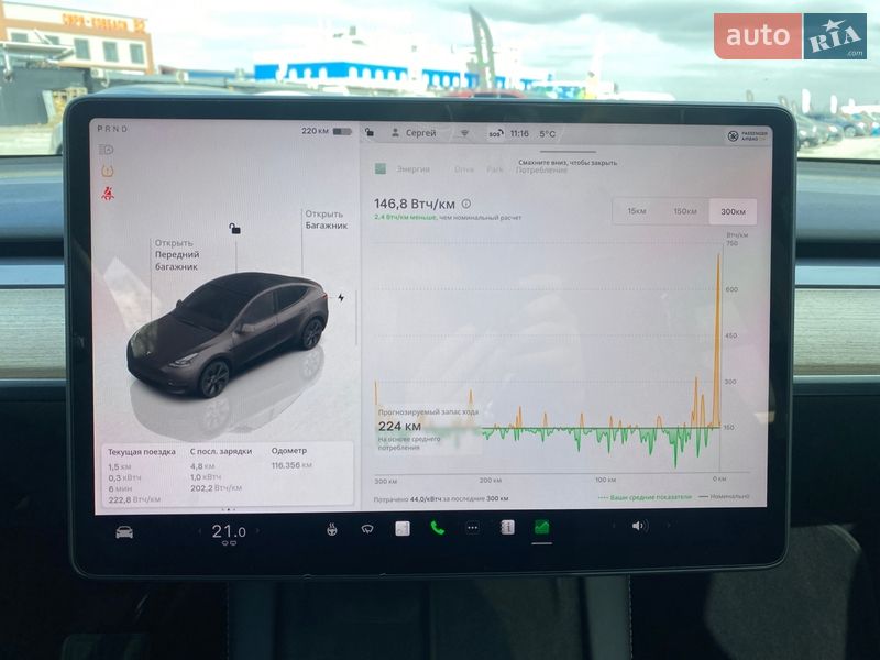 Внедорожник / Кроссовер Tesla Model Y 2023 в Киеве