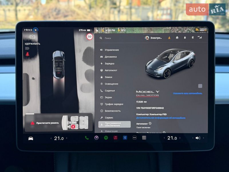 Позашляховик / Кросовер Tesla Model Y 2024 в Одесі фото 25 Позашляховик / Кросовер Tesla Model Y 2024 в Одесі