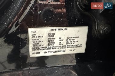 Внедорожник / Кроссовер Tesla Model Y 2020 в Луцке