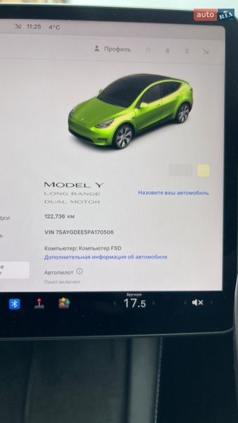 Внедорожник / Кроссовер Tesla Model Y 2023 в Киеве