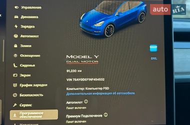 Внедорожник / Кроссовер Tesla Model Y 2022 в Киеве