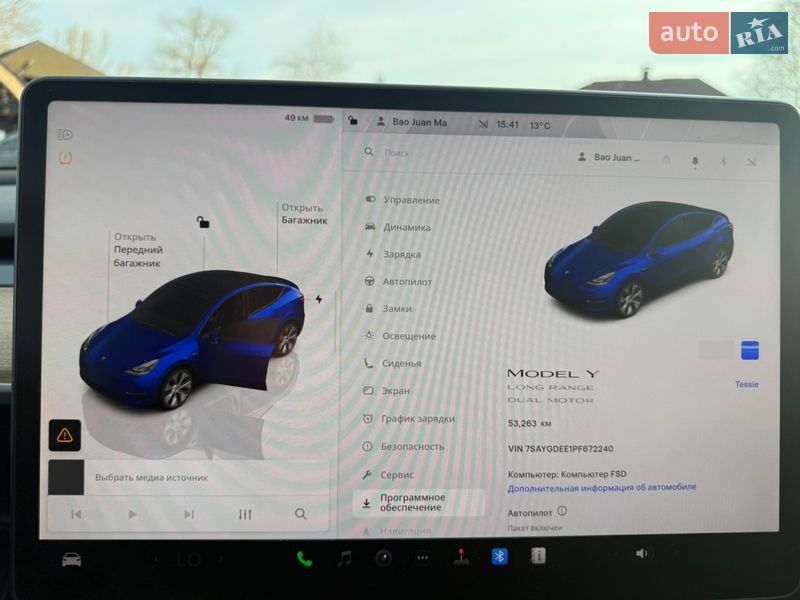 Позашляховик / Кросовер Tesla Model Y 2023 в Дніпрі фото 19 Позашляховик / Кросовер Tesla Model Y 2023 в Дніпрі