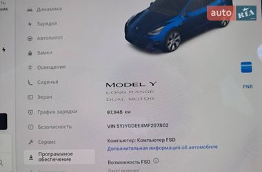 Позашляховик / Кросовер Tesla Model Y 2021 в Надвірній