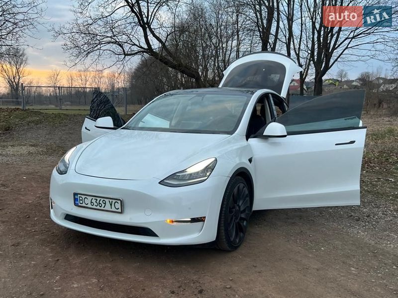 Внедорожник / Кроссовер Tesla Model Y 2020 в Самборе
