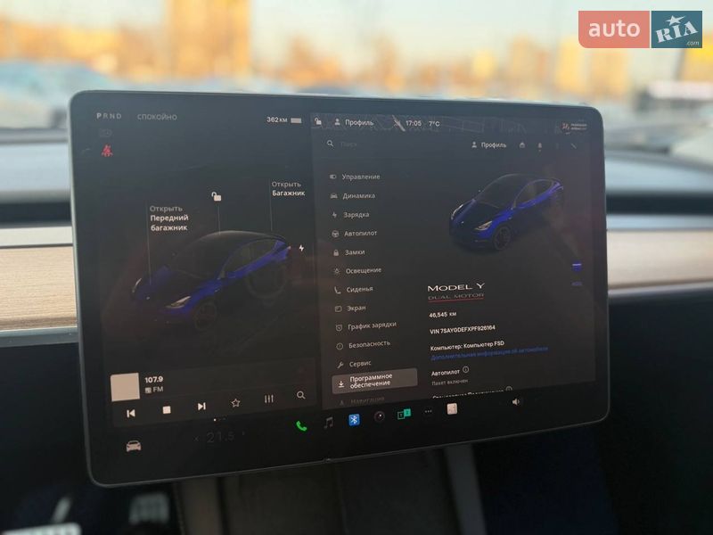 Внедорожник / Кроссовер Tesla Model Y 2023 в Киеве фото 15 Внедорожник / Кроссовер Tesla Model Y 2023 в Киеве